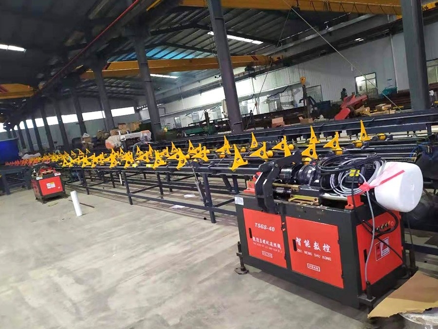 數(shù)控鋼筋鋸切套絲打磨生產線作業(yè)過程中的操作技巧有哪些