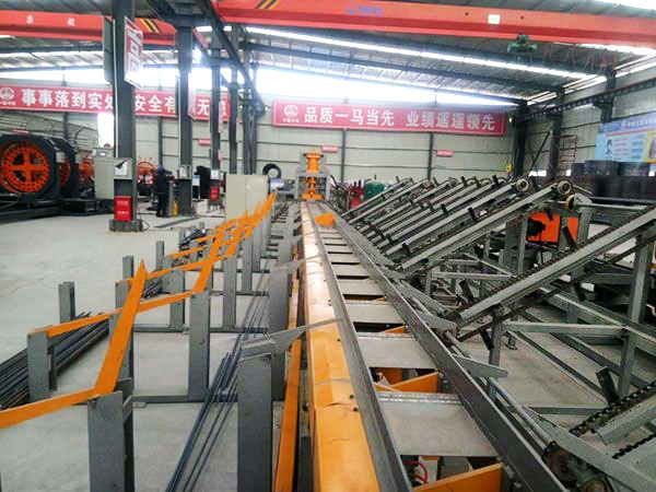 數(shù)控鋸切套絲打磨液壓剪切生產線廠家